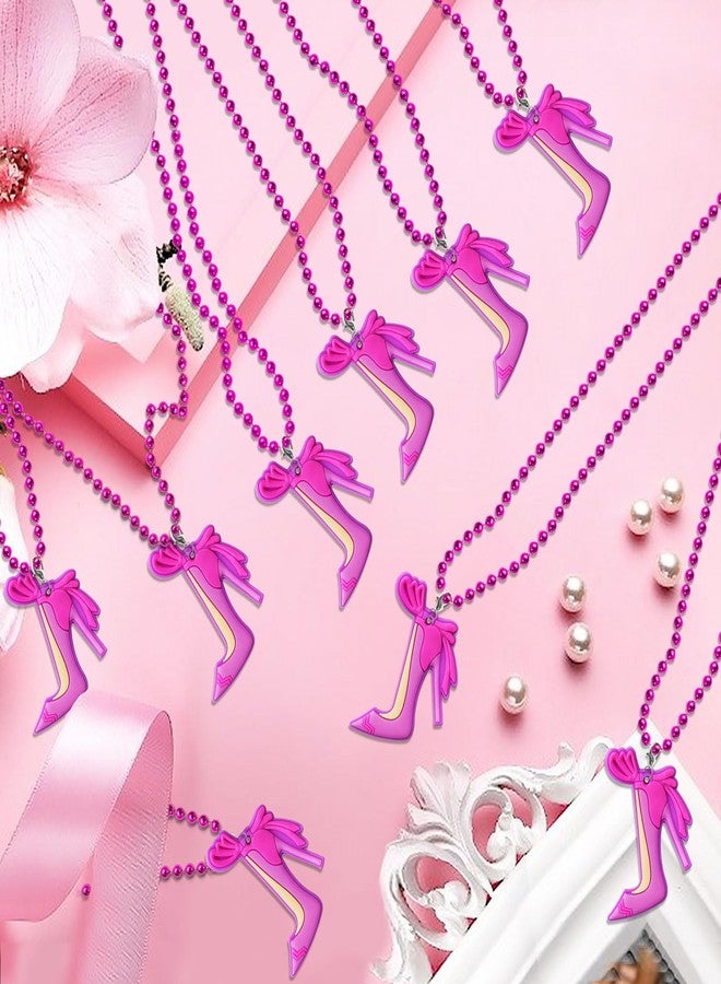 CiciBear 24 Pack Highheel Necklace Party Favors with Mardi Gras Beads for Women Party Favors, Home Decorations, Festivals, Wedding, Birthday - Image 5