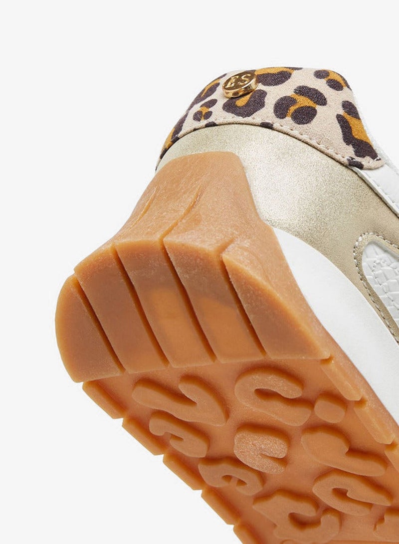 ELLE Women's Panelled Lace-Up Sneakers - Image 5