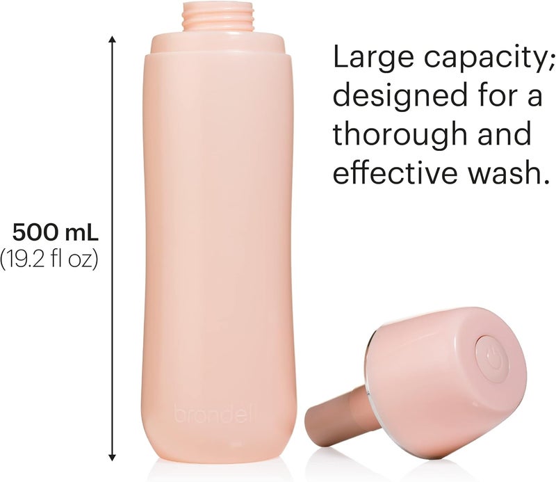 Brondell Bidet, GoSpa Advanced Plus Travel Bidet with Pop Up Nozzle, 500mL, in Pink - Image 5