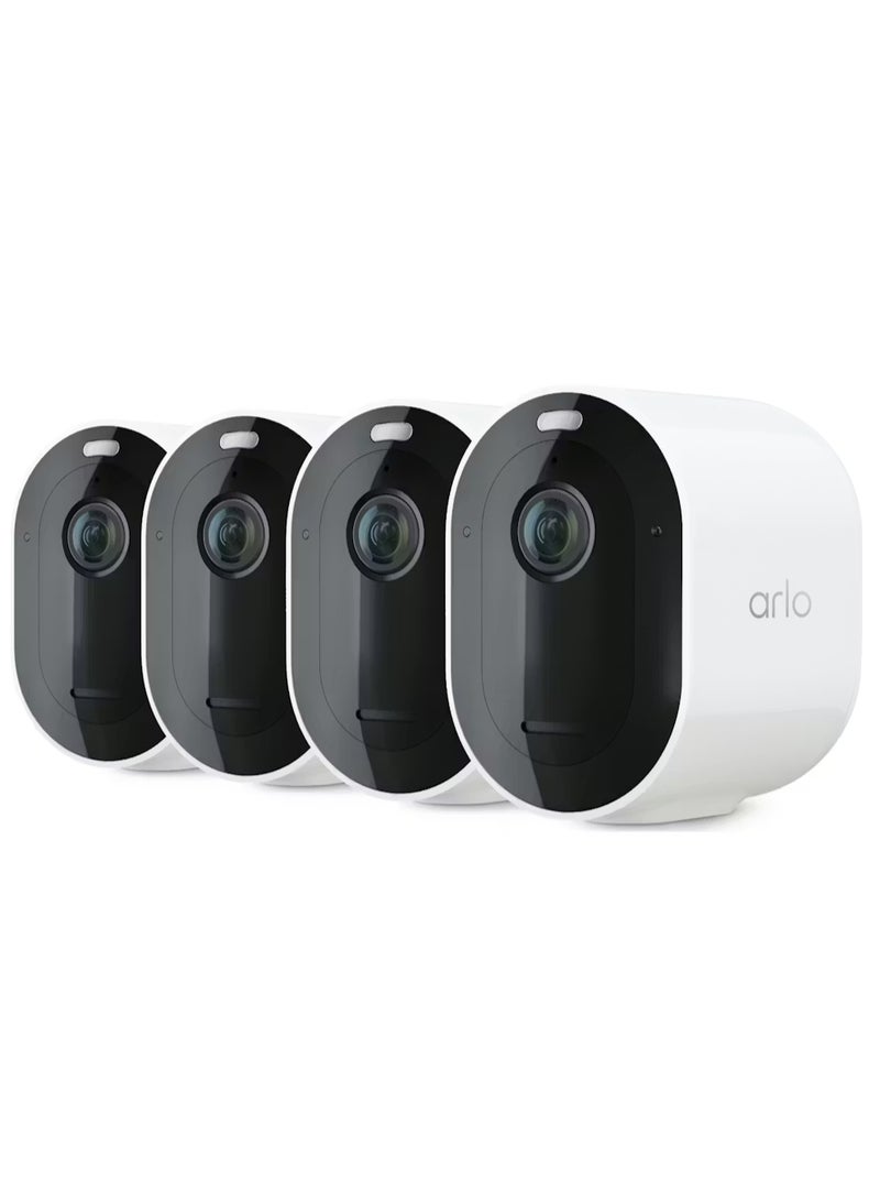 Arlo Pro 4 Spotlight Wireless Security Camera Kit - 4 Camera Pack - Image 1