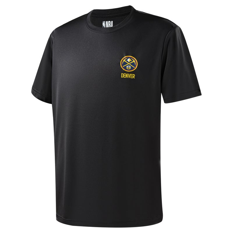 NBA Team Culture Collection T Shirts Unisex Black Crew Neck Moderate Straight Fit - Image 1