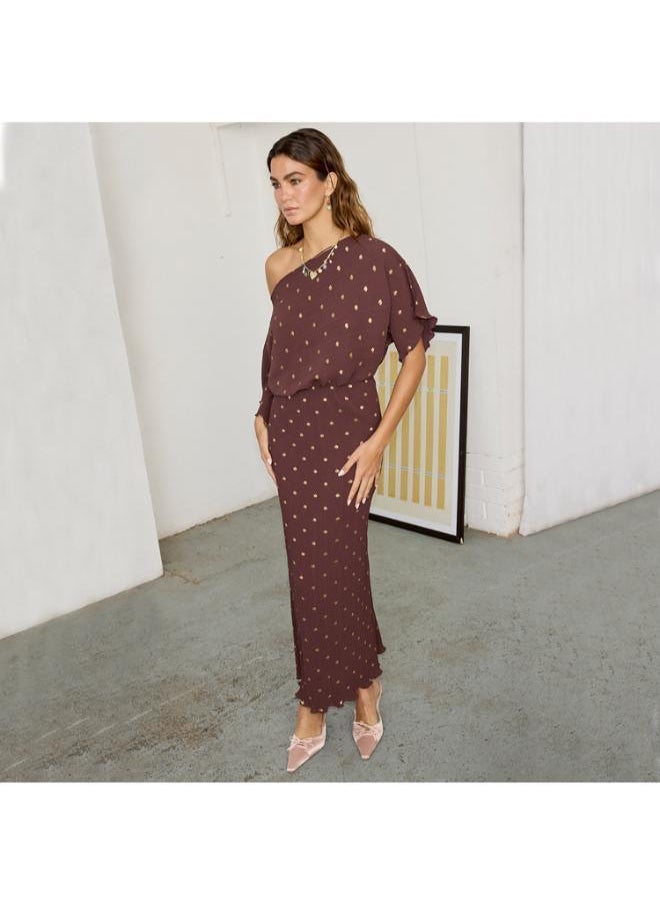 Never fully Dressed - One Shoulder Knitted Dress - Image 1