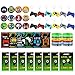 BANBALLON 54 PCS Video Game Party Favors Video Game Theme Notepads Wristbands Keychains For Level Up Party Gamer Birthday Party Classroom Rewards Supplies - Image 3