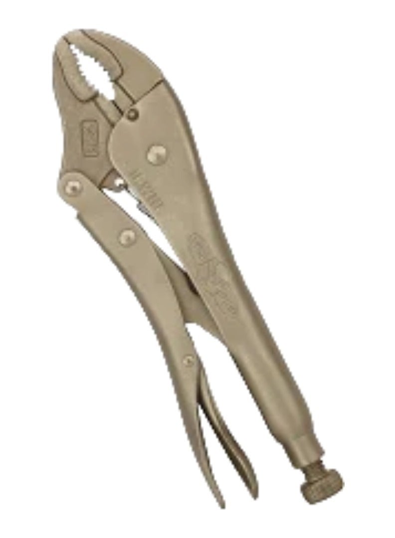 Curved jaw locking pliers