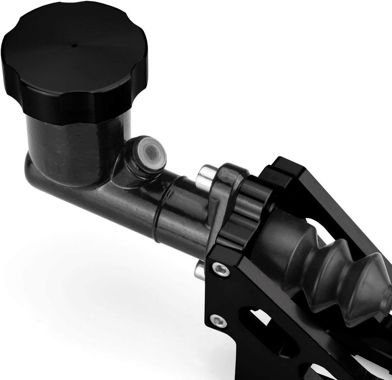 OSIAS فرامل يد هيدروليكية عمودية قابلة للتعديل عالمية أوسياس مع خزان زيت من الألمنيوم باللون الأسود - Image 5