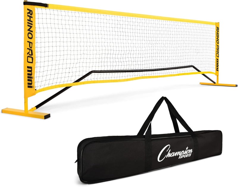 Champion Sports Adjustable Sport Net: Portable Sport Game Net for Volleyball, Tennis, Pickleball, and Badminton - Multiple Widths - Image 1