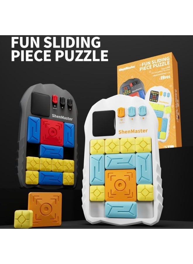 Smart Magnetic Digital Version of Shenzhou Puzzle: Advanced Huarongdao Building Blocks