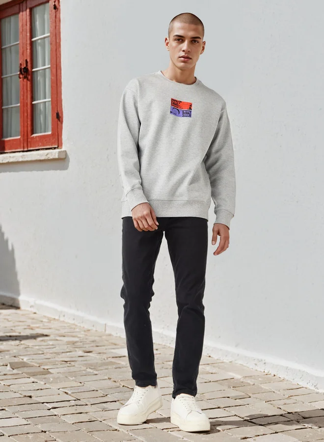 SP Characters Rick and Morty Print Sweatshirt