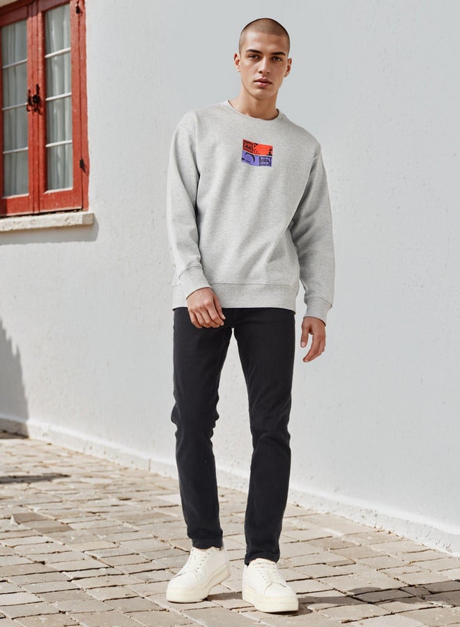 SP Characters Rick and Morty Print Sweatshirt - Image 2