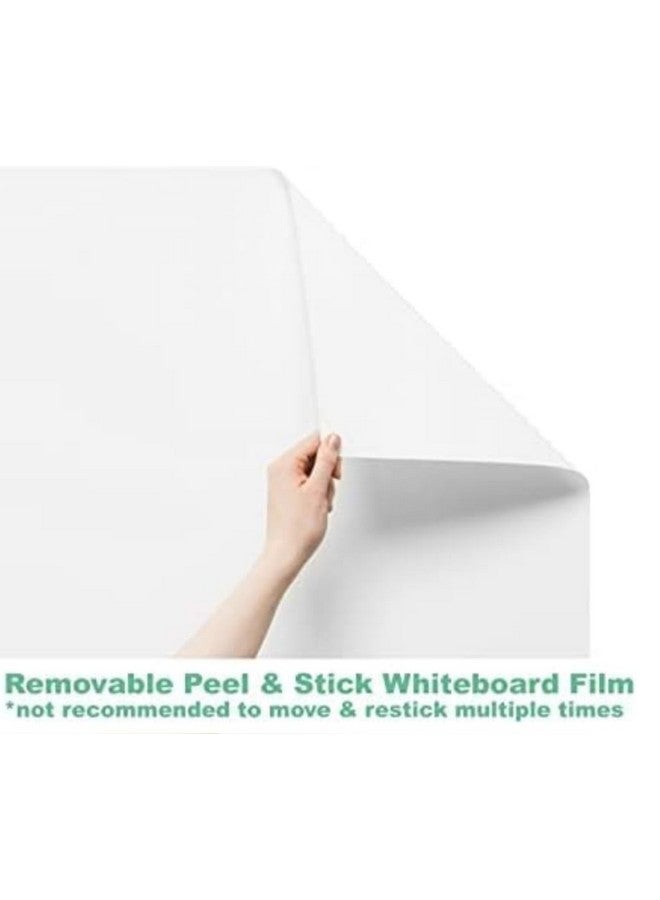 Whiteboard Wall Sticker, Extra Large Strong & Durable Dry Easy to Erase Self Adhesive Wallpaper Peel Stick White Board for Kids Drawing,Office, School,Home Decor (24 x 60 inch, White)  - Image 5