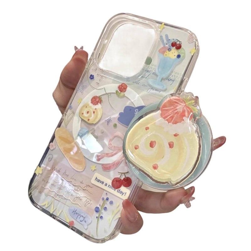 MagSafe Case | Drop Protection | Strong Magnetic | White TPU | Shockproof Cover for iPhone 15 / 15 Plus / 15 Pro / 15 Pro Max - Image 5