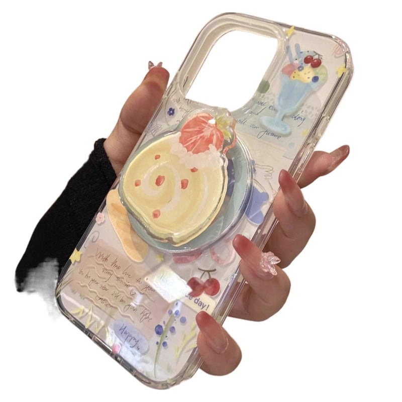 MagSafe Case | Drop Protection | Strong Magnetic | White TPU | Shockproof Cover for iPhone 15 / 15 Plus / 15 Pro / 15 Pro Max - Image 3