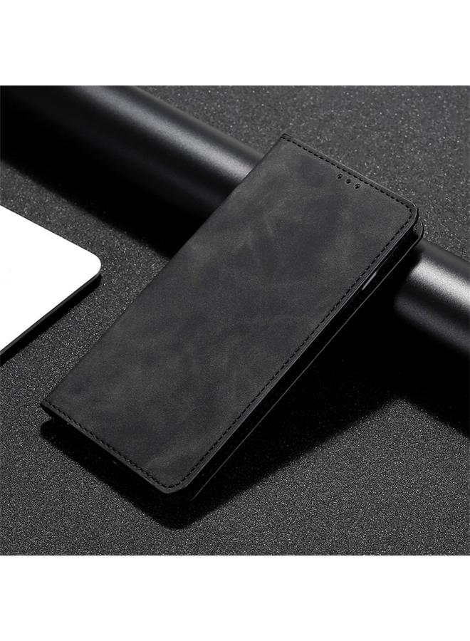 اس-توب جراب لهاتف OPPO A3 Pro 5G من الهند، جراب هاتف من الجلد المغناطيسي الملمس - Image 2
