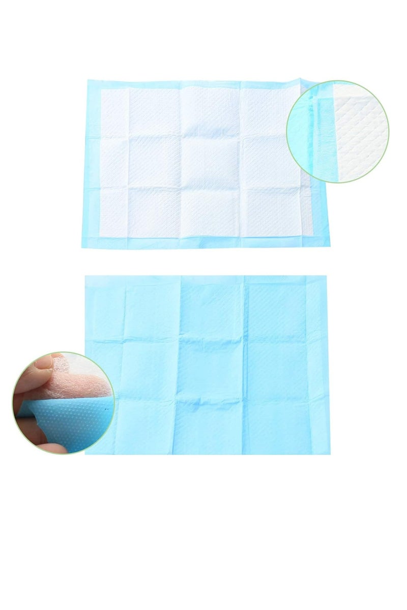 Gonice 100 Pack Disposable Changing Pads Baby Disposable Underpads Waterproof Diaper Changing Pad Breathable Underpads Bed Table Protector Mat, 17.8 Inches x 13 Inches - Image 3