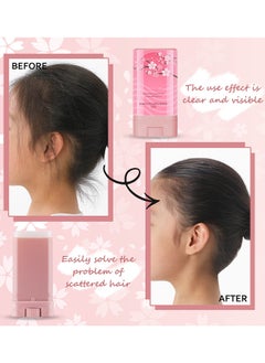 P.TWO.P Hair Wax Stick, Hair Finishing Stick, Hair Mascara For Flyaway Tamer, Fly Away Hair Tamer Stick For Enhance Gloss Of Hair, Anti Frizz Broken Hair Baby Hair Flash Moment Flyaway Stick, Non-Greasy  - Image 3