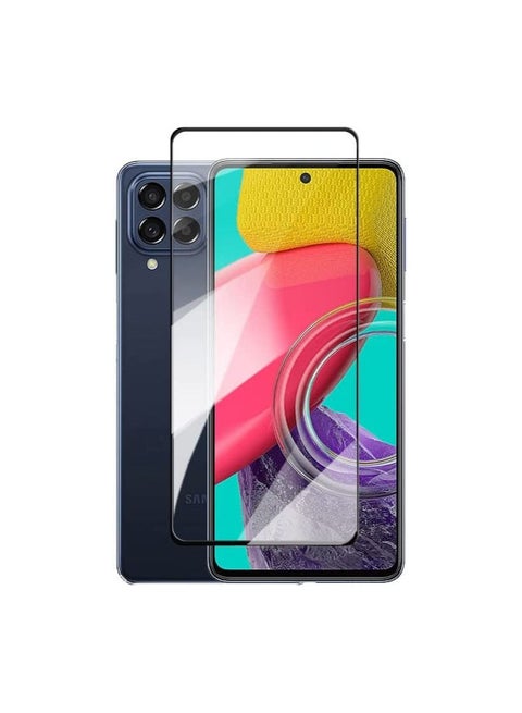 3D Tempered Glass Screen Protector For Samsung Galaxy M53 5G Black