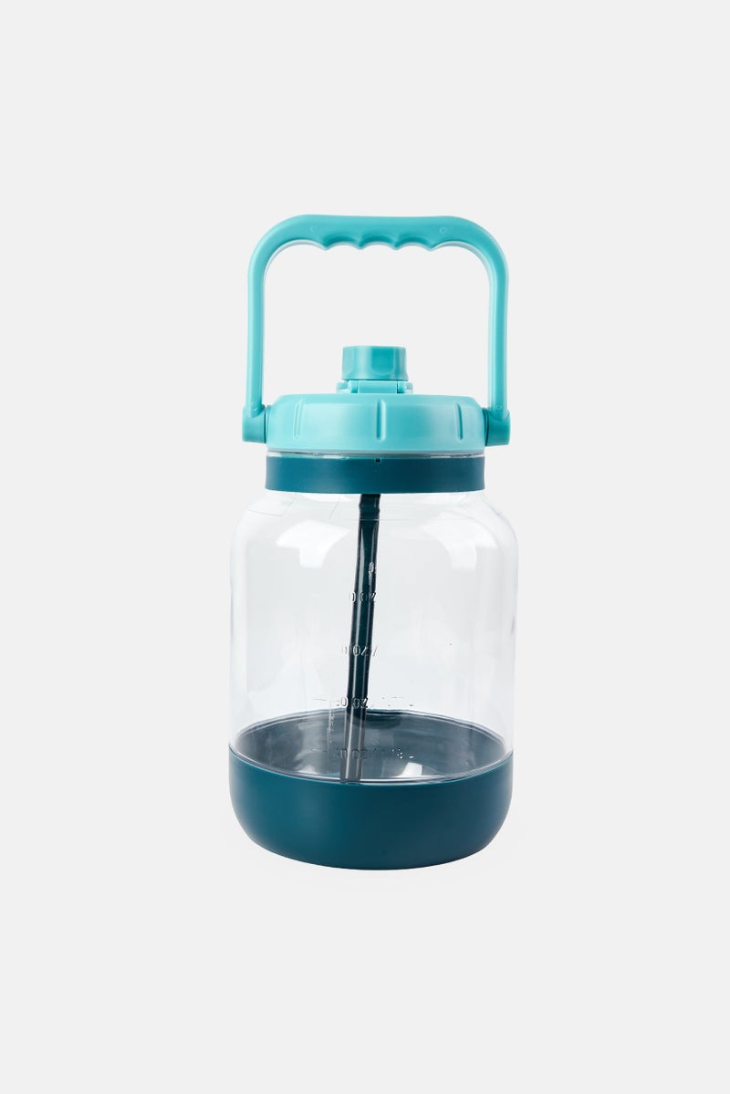 asobu Jumbo Gallon Water Jug With Silicone Straw 3780 ml, Multicolor - Image 2