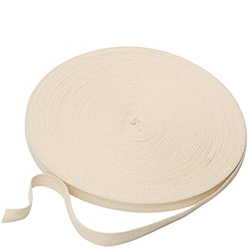 Coitak Cotton Twill Ribbon, 54.7 Yards Binding Ribbon Webbing Tape Trimming for Packing Garment Accessories Handmade DIY - Image 1