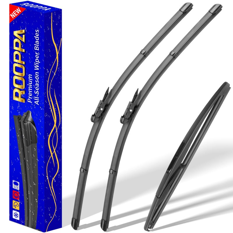 3 مساحات زجاج أمامي بديلة لسيارات شيفروليه سونيك 2012-2017 وأفيو 2011-2017 وهدن بارينا