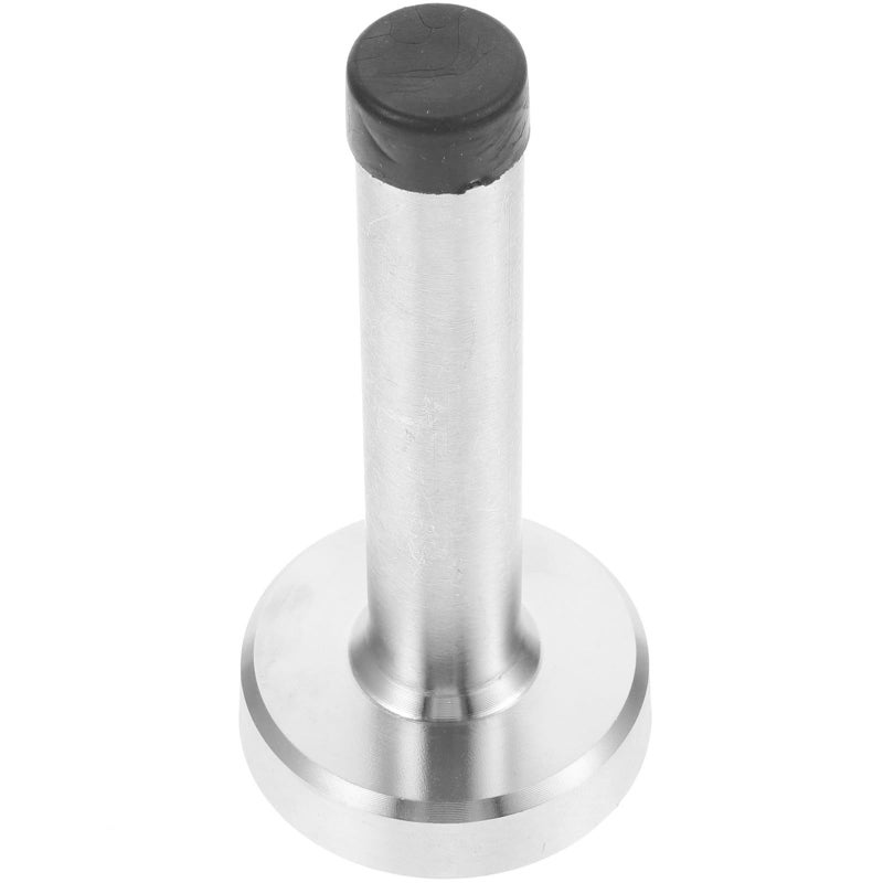 Extra Long 9 5cm Floor Mount Door Stopper Brushed Stainless Steel Wall Protection - Image 1