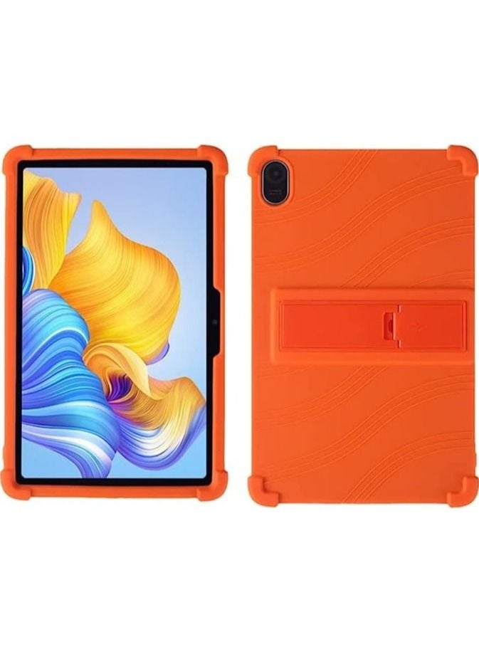 Case Compatible with Honor Pad 8 12 inch, Kids Friendly Soft Silicone Adjustable Stand Cover for 12.0 Inch Honor Tablet 8