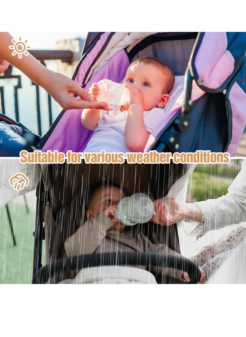 GUDOO Milk Bottle Heater Bottle Warmer Portable Baby Bottle Insulation Cover Portable Baby Bottle Food Warmer Adjustable Milk Warmer with Temperature Display  - Image 5