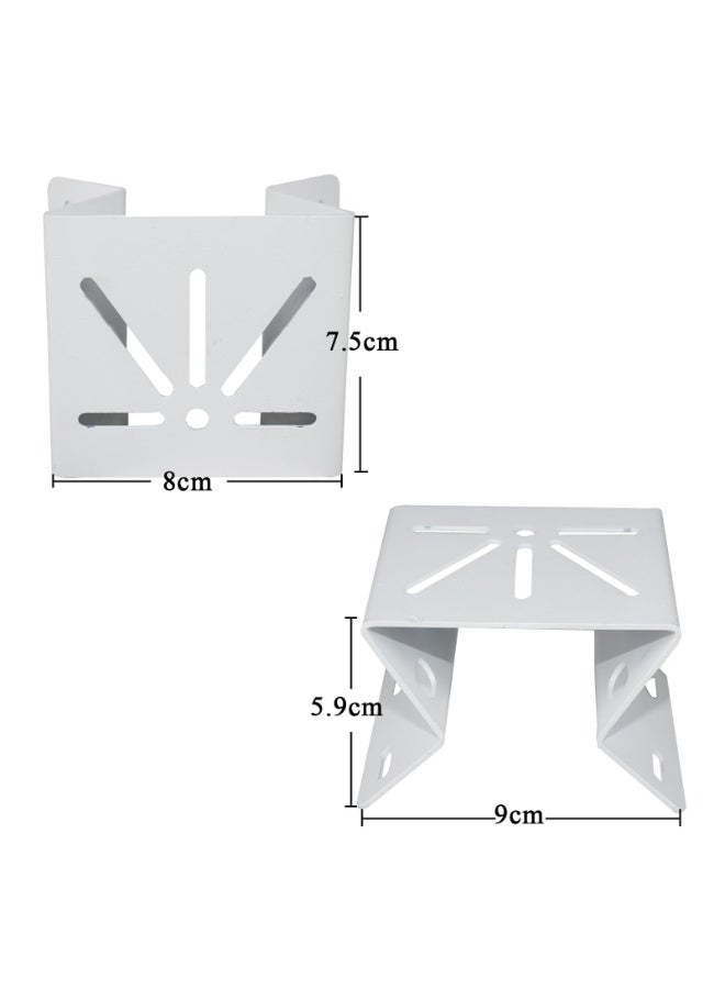Metal Mounting Corner Bracket for Security Camera, Metal Corner Mount Compatible with Eufy SoloCam S340/S330/E30 Surveillance Camera System for Outdoor and Indoor, CCTV Camera System Adapter - Image 2