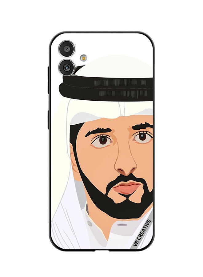 VR CREATIVE Protective Case Cover For Samsung Galaxy M13 5G Sheikh Hamdan Bin Mohammed Bin Rashid Al Maktoum Design Multicolour - Image 1