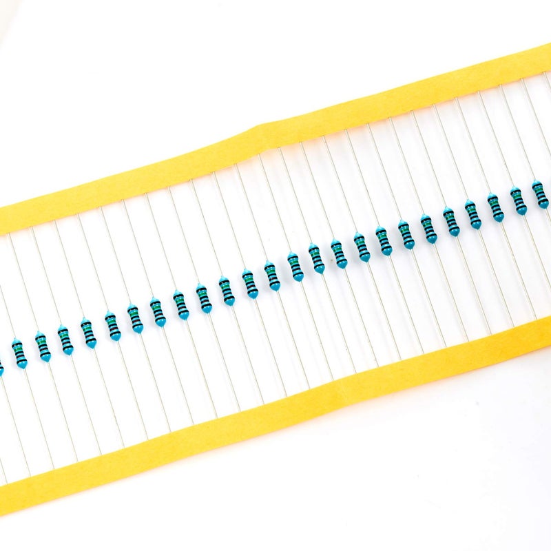 CHANZON 100pcs 1/4W (0.25W) 15K Ω ohm Metal Film Fixed Resistor 0.01 ±1% Tolerance 15KR MF Through Hole Resistors Current Limiting Rohs Certificated - Image 4