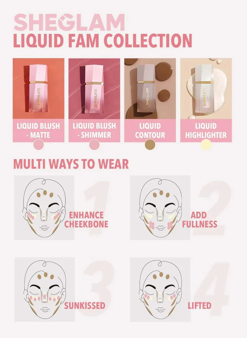 SHEGLAM Sun Sculpt Liquid Contour-Terracotta