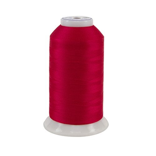 Superior Threads So Fine 3-Ply 50 Weight Polyester Sewing Thread Cone - 3280 Yards (#460 Climbing Rose) - Image 1