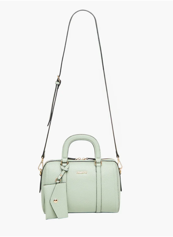 Celeste Textured Tote Bag with Coin Purse