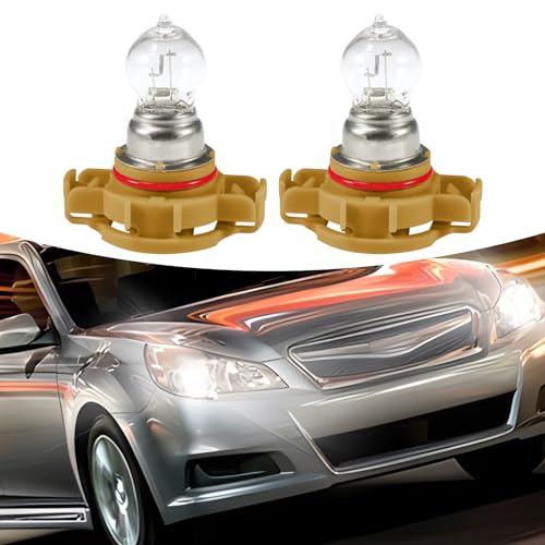 Flygun 2 PCS Car Halogen Fog Light Bulb PSX24W 32003500K Clear Light Source UVresistant Quartz Glass Steering Brake Light Lighting Replacement Modification Accessory for Most Cars White - Image 1
