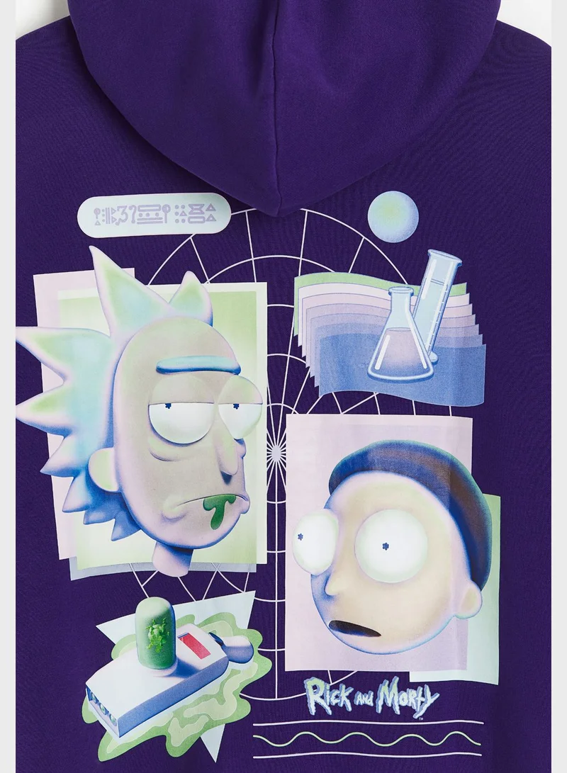 H&M Graphic Hoodie