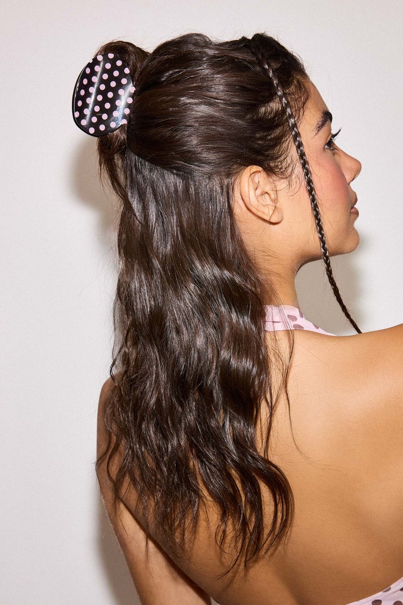 DeFacto Multicolour Woman Woman 2 Piece Polka Dot Hair Clips Casual - Image 3
