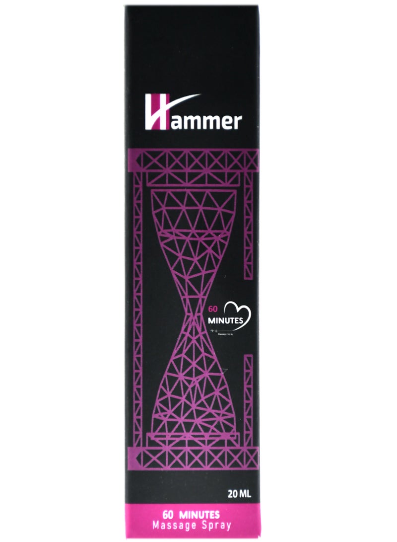Hammer Three Pieces Of 60 Minutes Massage Spray 20x3 ml - Image 2