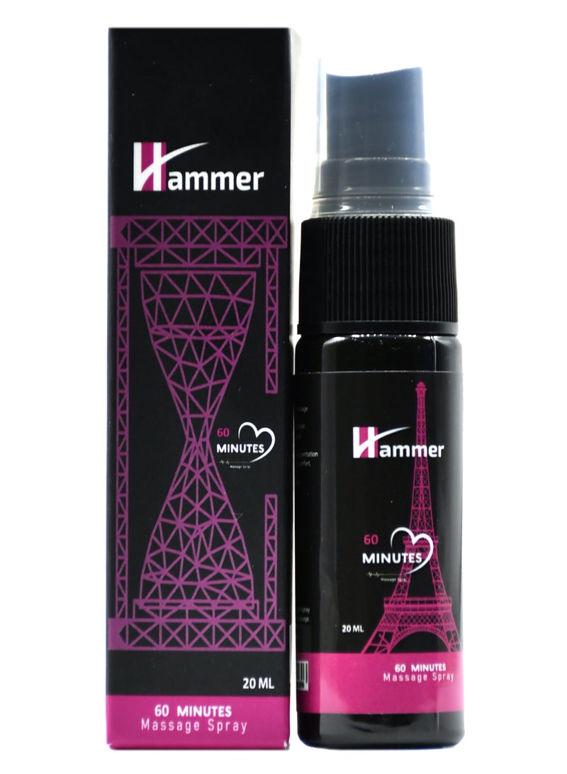 Hammer Three Pieces Of 60 Minutes Massage Spray 20x3 ml - Image 4