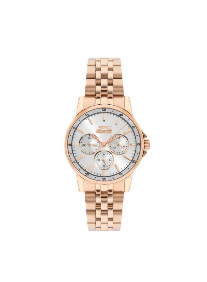 Slazenger Slazenger Women 's Multi Function  Silver Dial Color Watch-SL.9.2009.4.07