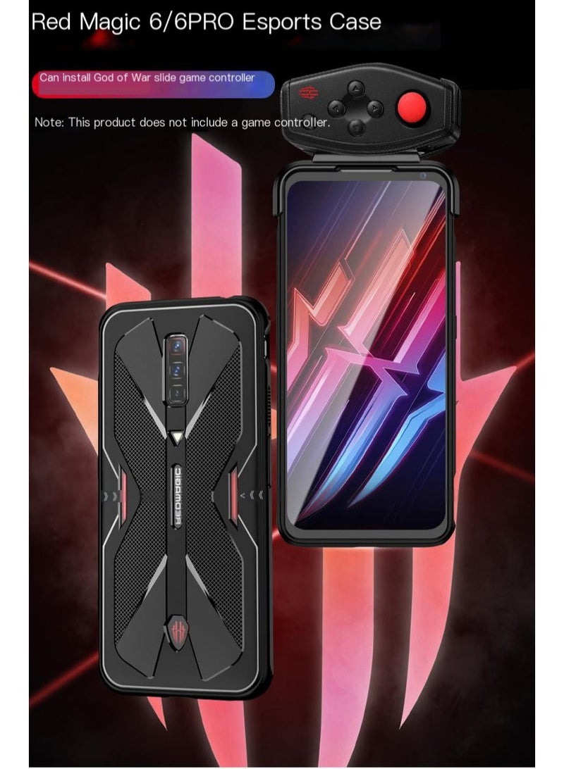 Foluu Case for Nubia Red Magic 6/6 Pro Anti-Scratches Shockproof, Protective Cases Compatible with ZTE Nubia Red Magic 6/6 Pro, for Red Magic 6/6 Pro Back Cover, for Nubia Red Magic 6/6 Pro Mobile Case - Image 3