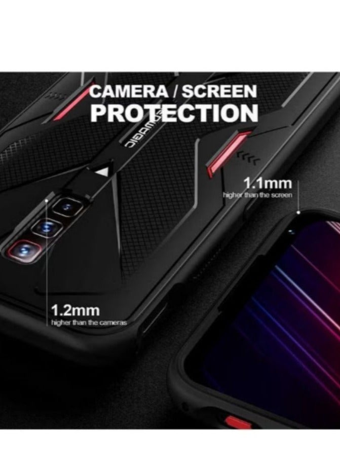 Foluu Case for Nubia Red Magic 6/6 Pro Anti-Scratches Shockproof, Protective Cases Compatible with ZTE Nubia Red Magic 6/6 Pro, for Red Magic 6/6 Pro Back Cover, for Nubia Red Magic 6/6 Pro Mobile Case - Image 5