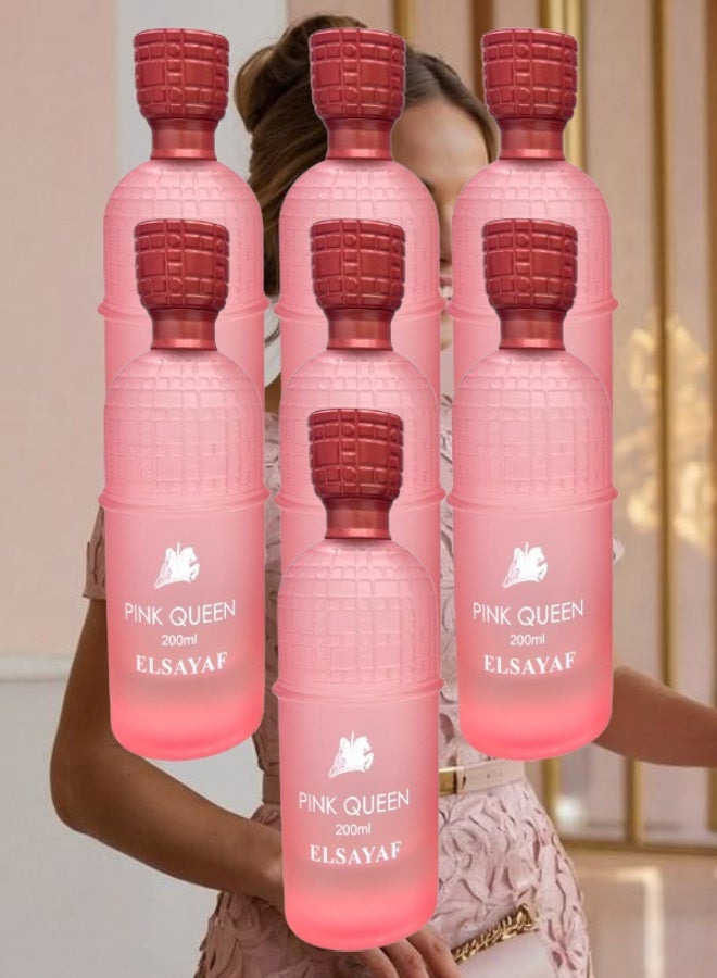 Queen 7 Pieces Pink Queen Perfume 200ML - Image 1