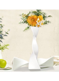 Bonita Tall Slender Floor Vase Decorative Ceramic Vase Modern Home Decor Flower Vase For Shelf Home Decor Living Room Office  - Image 4