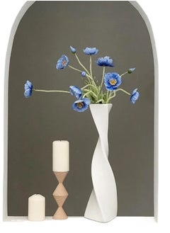 Bonita Tall Slender Floor Vase Decorative Ceramic Vase Modern Home Decor Flower Vase For Shelf Home Decor Living Room Office  - Image 5