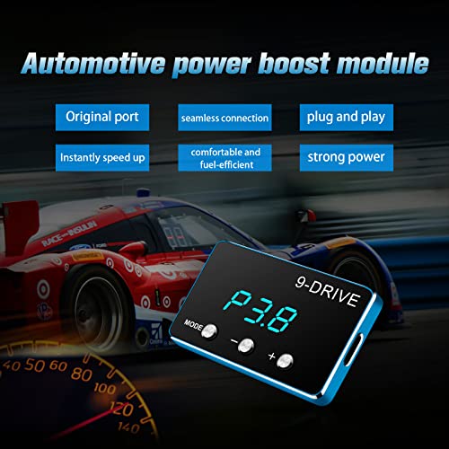 HPEVA Throttle Response Controller,9 Drive Throttle Controller,Intelligent Electronic Racing Accelerator for Ford Range Rover Mazda Jaguar - Image 4