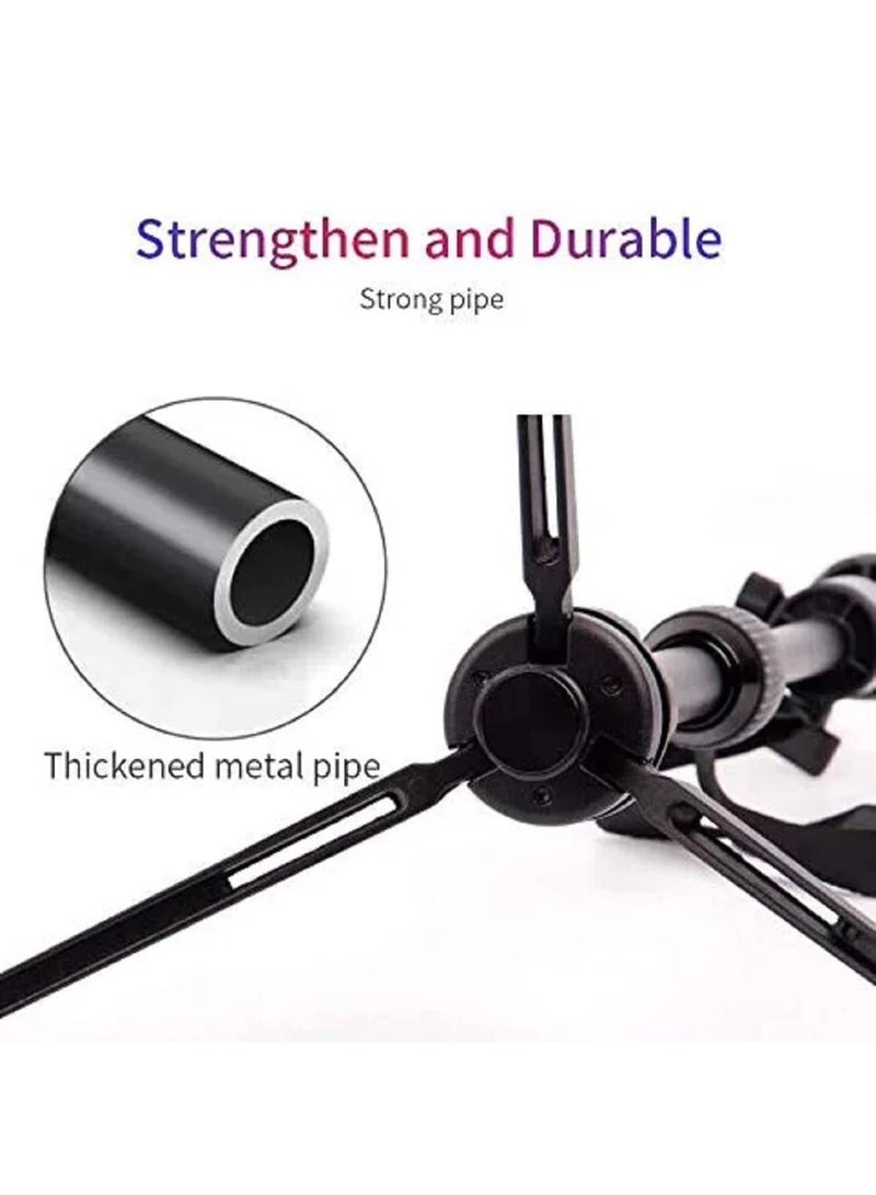 JMARY MT-68 Table-Top Extendable Foldable Tripod Stand for Mobile Phones and DSLR & Digital Cameras - Image 4