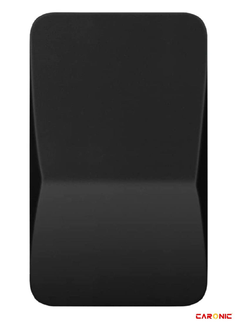 CARONIC Mouse Pad Wrist Support Ergonomic Pain Relief Keyboard  Rest Comfortable Memory Foam  With Non-Slip PU Base Mouse Pads For Desk Computer Keyboard Home Office Black  - Image 1