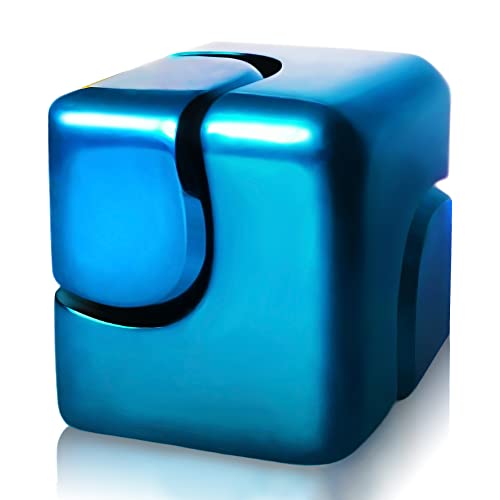 Dr.Kbder Fidget Spinner Toys Cube Adults Easter Basket Stuffers for Teens Metal EDC Cool Desk Gadgets Office Toys Small Anxiety Figette Sensory Toy ADHD Tool Fingears Figet Stress Valentine Gift for Boys - Image 1