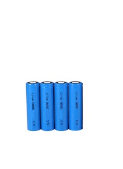 4pcs 3.7V 18650 Lithium Battery 2200mah Large Capacity Rechargeable Battery Lithium Li-ion ICR Battery for Flashlight Headlamp