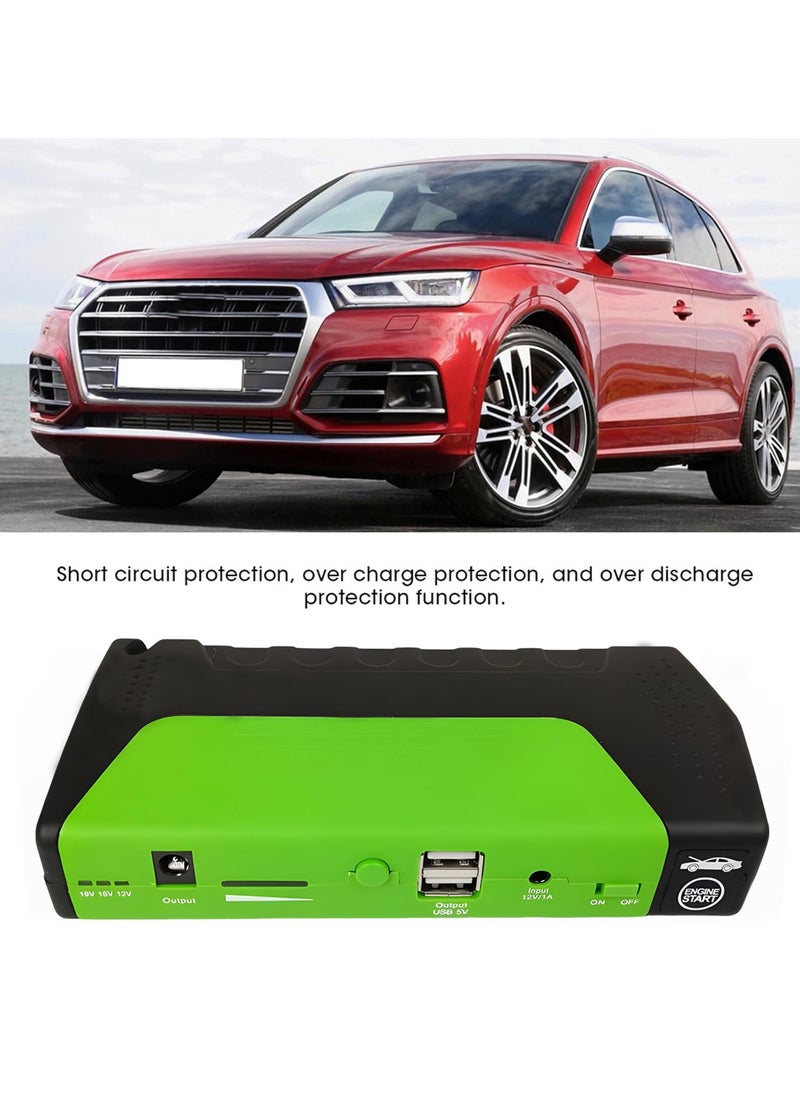 Generic 12V Car Emergency Power Bank With Led Light Power Bank Car Battery Charger Portable Jump Starter Camping External Backup Battery  - Image 4