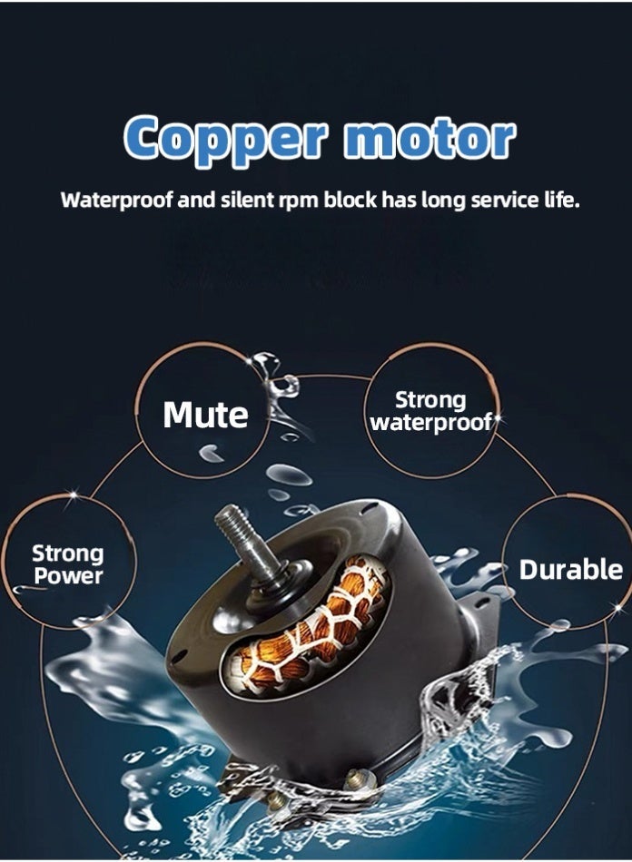 MODI Ultra-Quiet 10″ 25W Ventilation Fan – High Airflow, Low Noise, Durable Design - Image 5